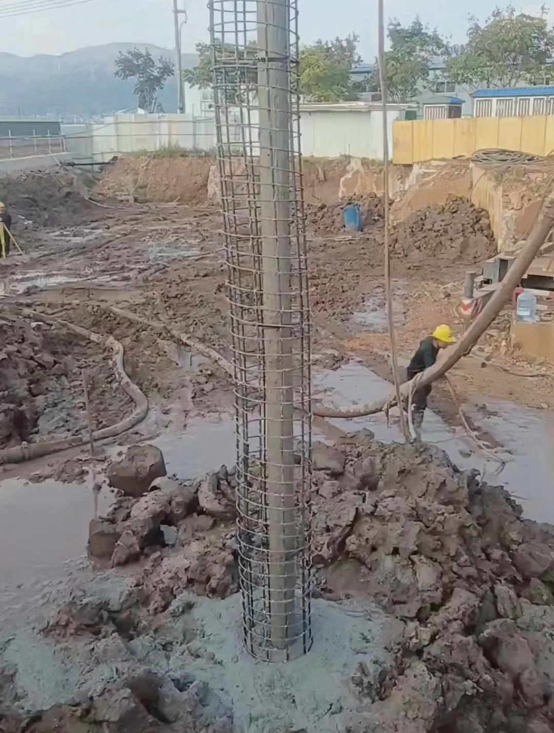 徐州丰县长螺旋钻孔压灌桩